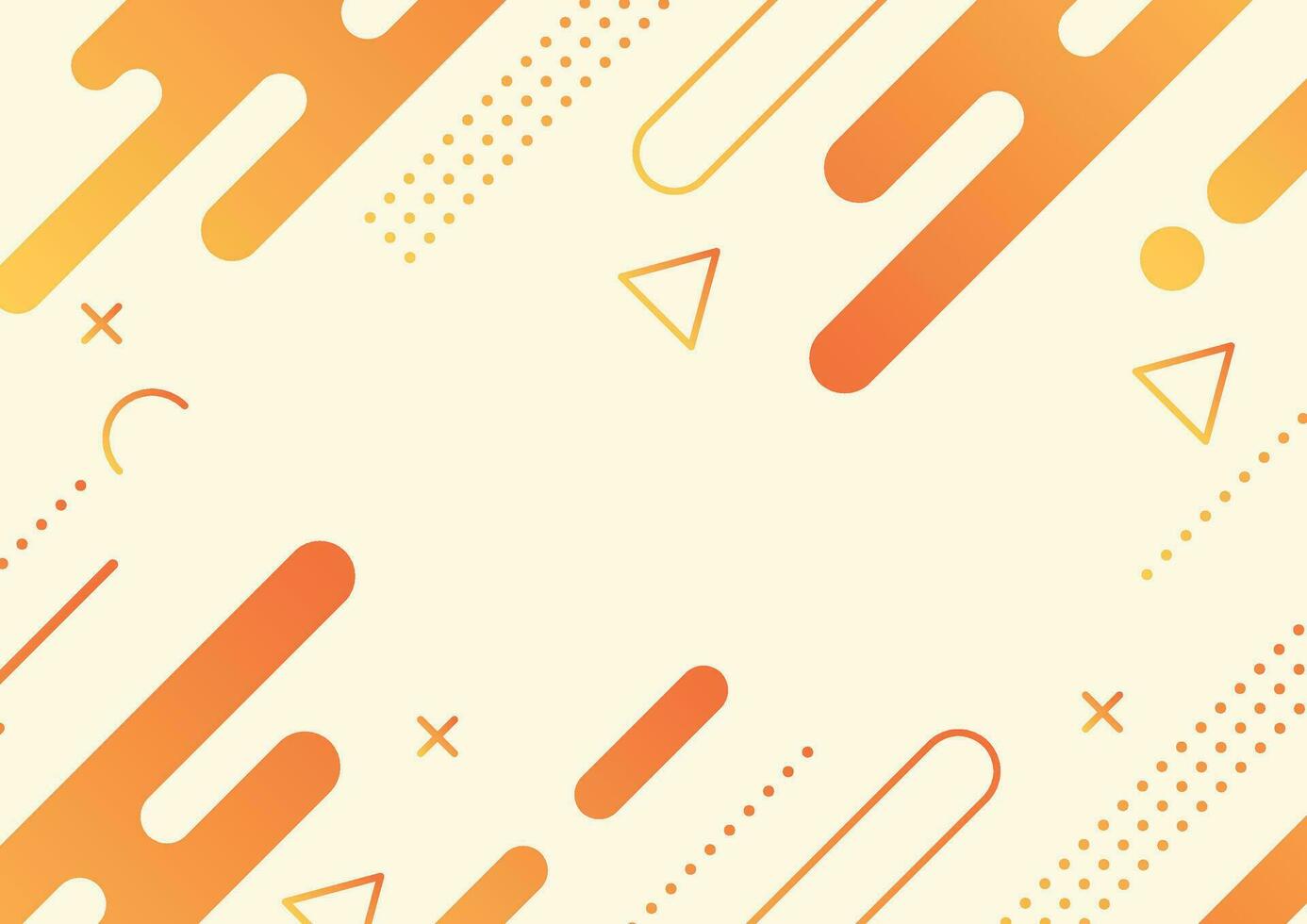 Trendy modern abstract background yellow and white colors vector