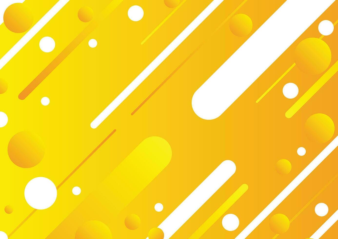 Trendy modern abstract background yellow and white colors vector