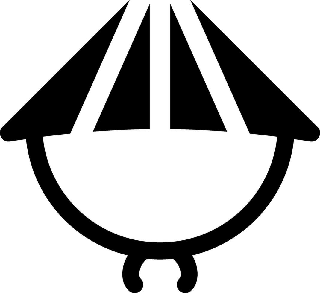 This icon or logo is found in Japan or other where it explains the Elements or diversity in the form of inanimate or living objects in Japan etc and can be used for web, application and logo design vector