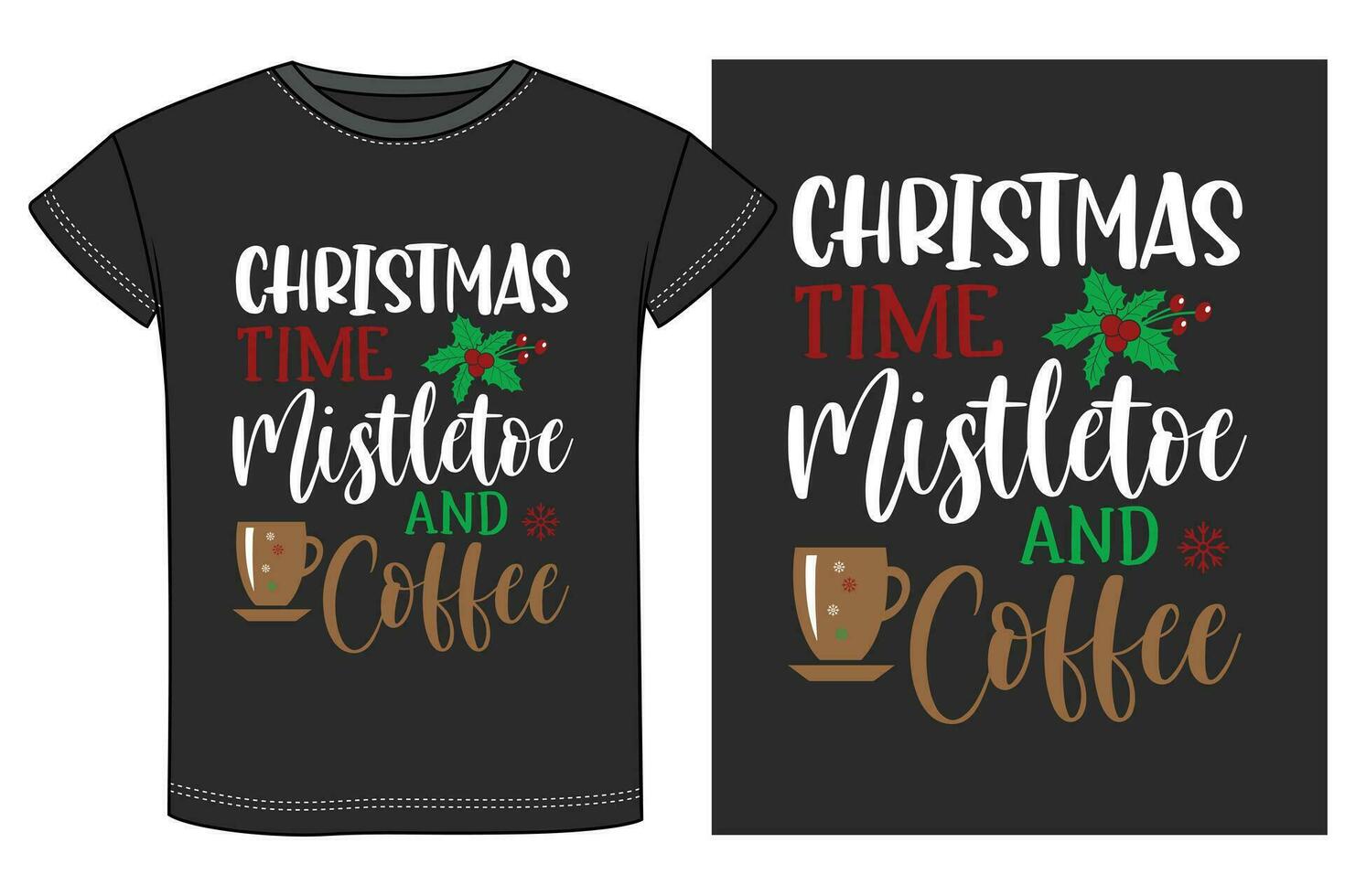 Navidad Bebiendo fiesta camiseta diseño vector