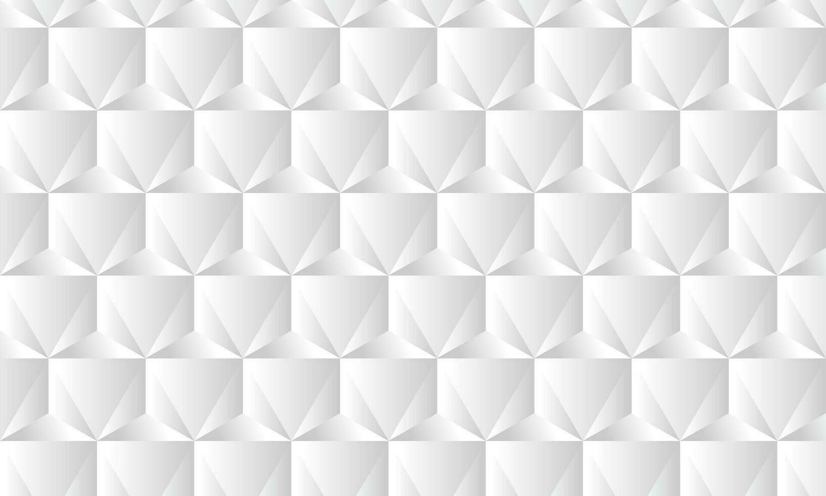 Abstract white and grey geometric background texture vector