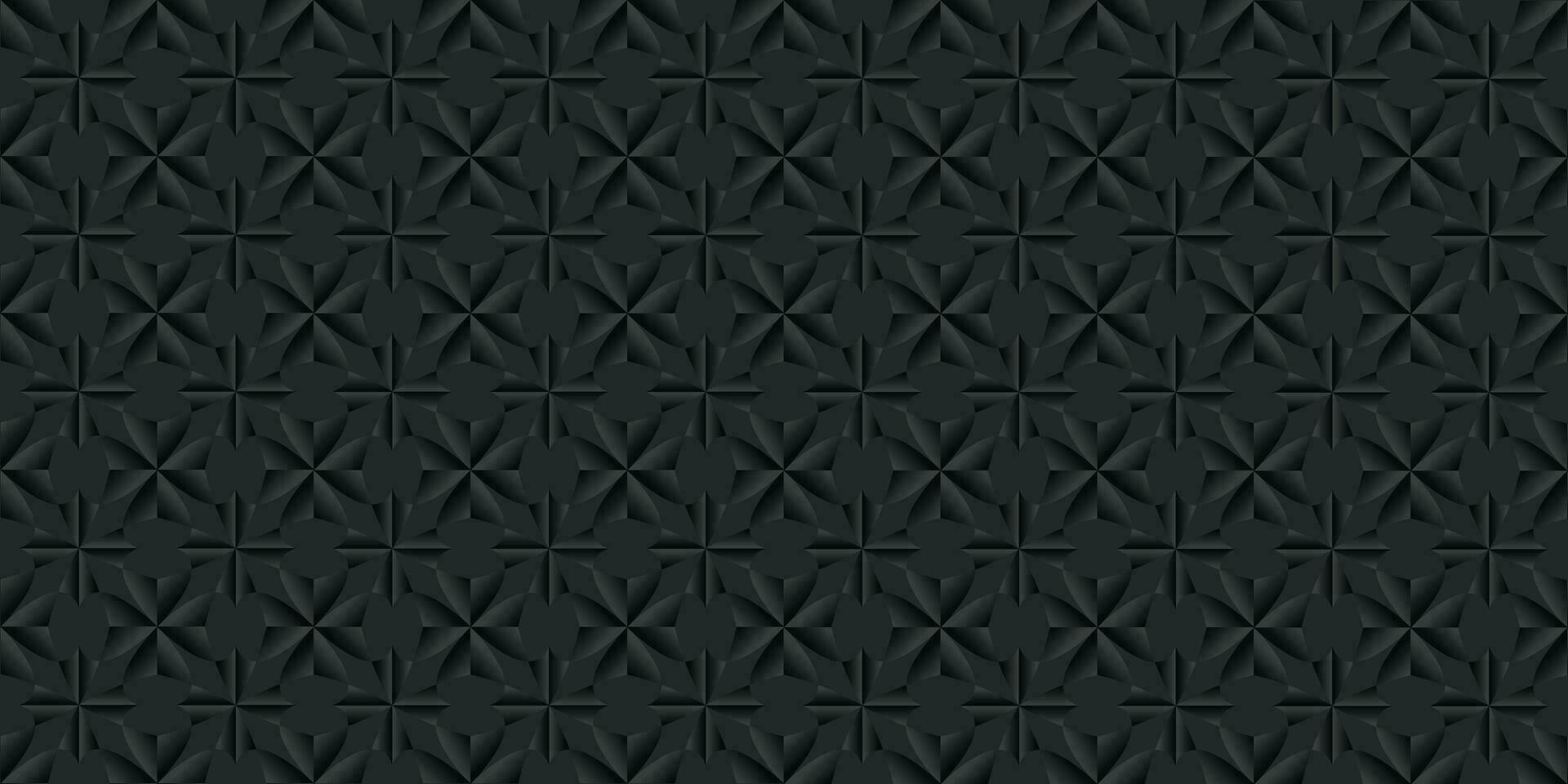 Abstract black geometric background pattern design vector