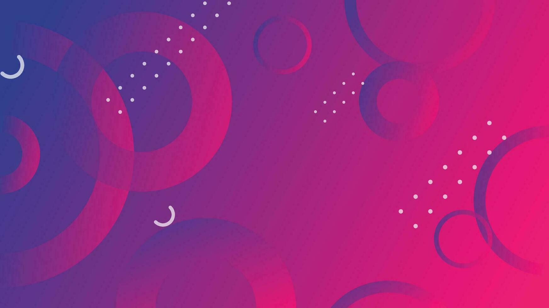 Purple and red abstract circle gradient modern graphic background vector