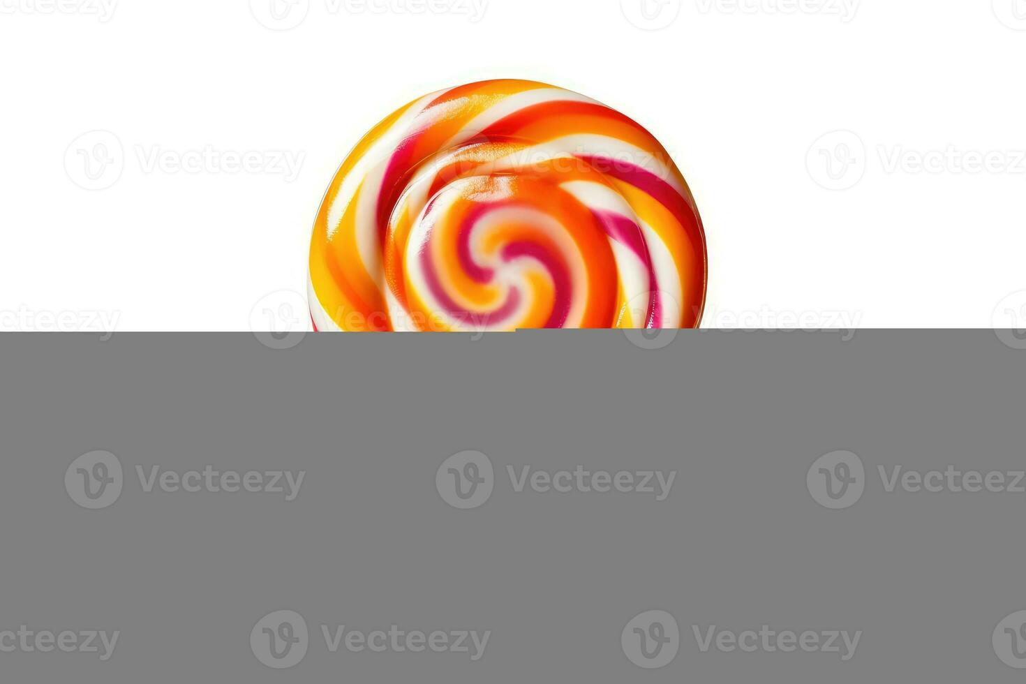 lollipop white isolated background Food Photography AI Generated photo