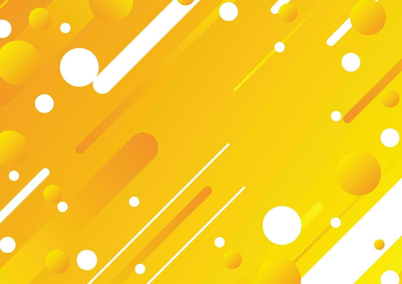 Trendy modern abstract background yellow and white colors vector