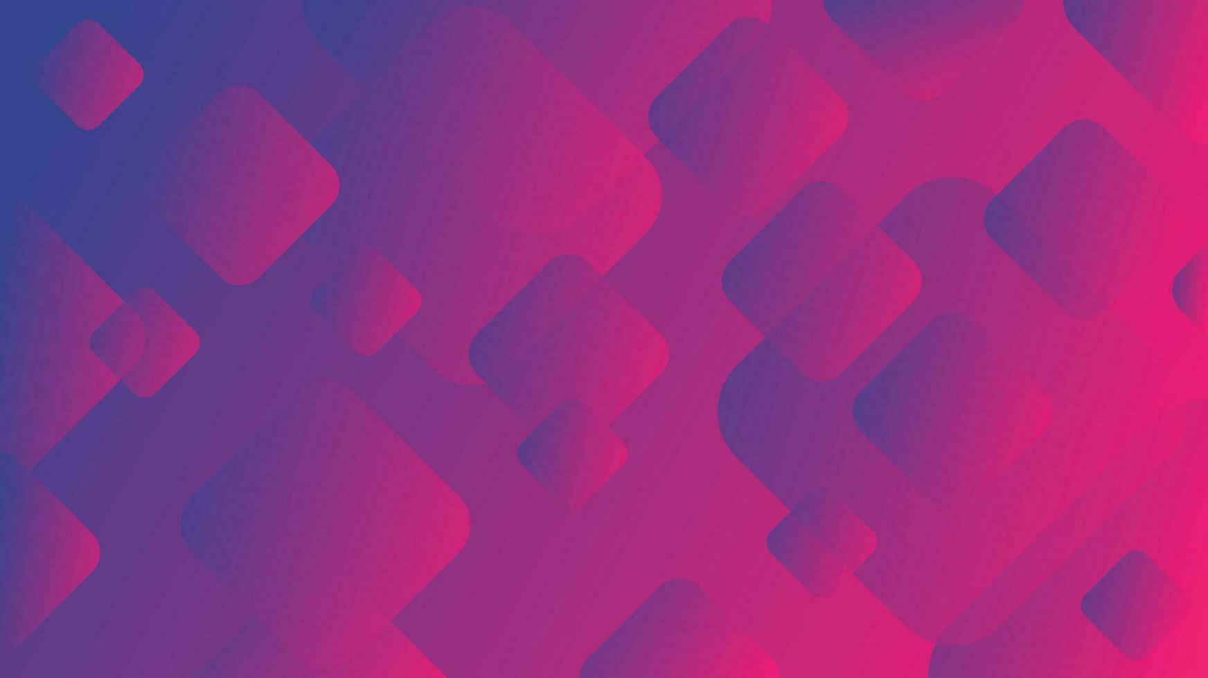Abstract purple and red gradient background with rectangle lines vector