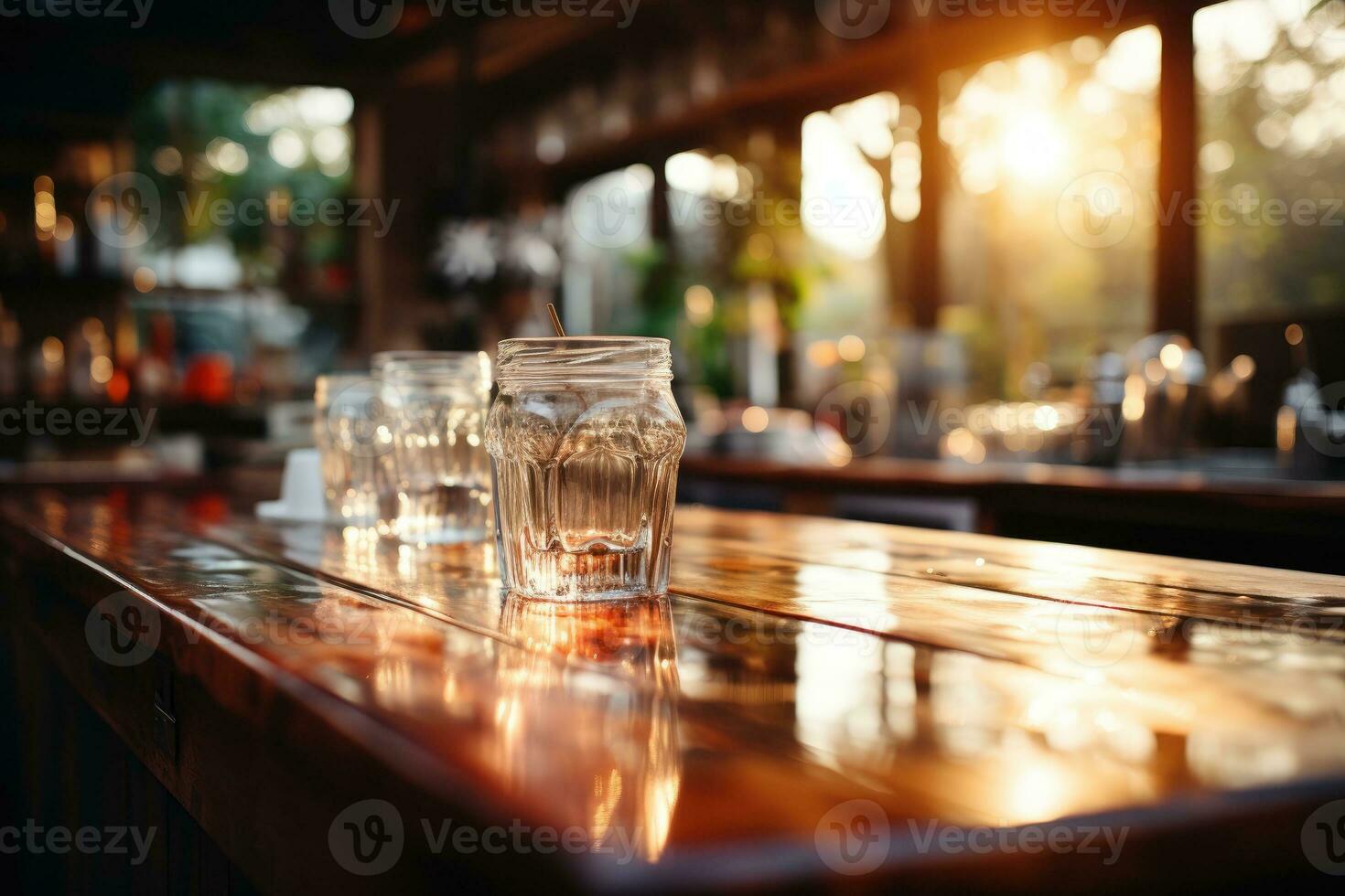 situation in the kitchen in the morning professional advertising photography AI Generated photo