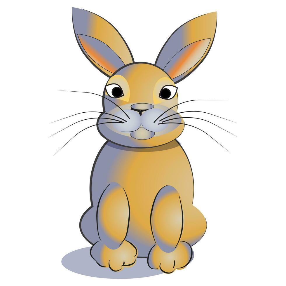 Conejo vector personaje