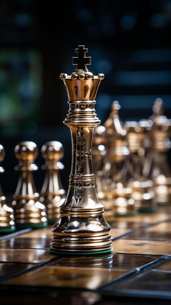 Chess, Free Stock Photo, Closeup of chess king and queen