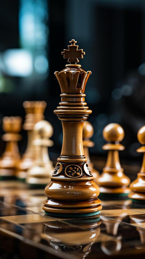 Business strategy chess iPhone wallpaper