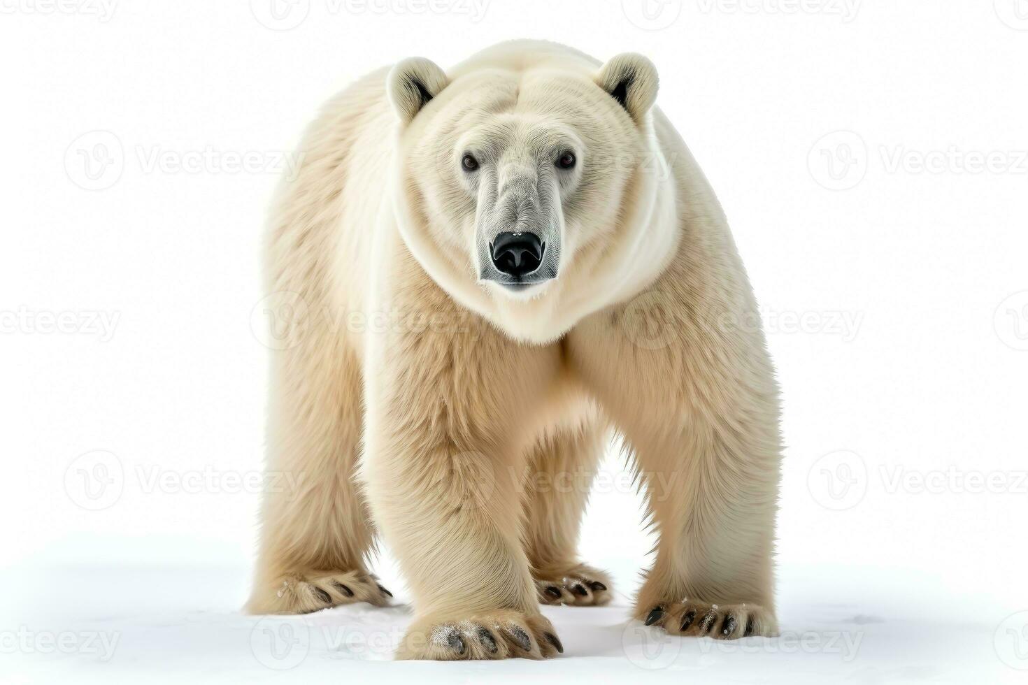 salvaje animal polar oso peligroso mamíferos profesional publicidad fotografía ai generado foto