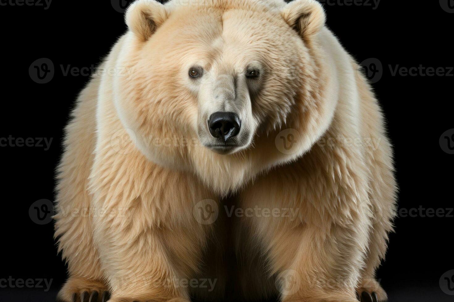 wild animal polar bear dangerous mammals professional advertising photography AI Generated photo