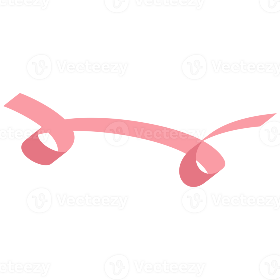 Pink ribbon breast cancer awareness symbol png