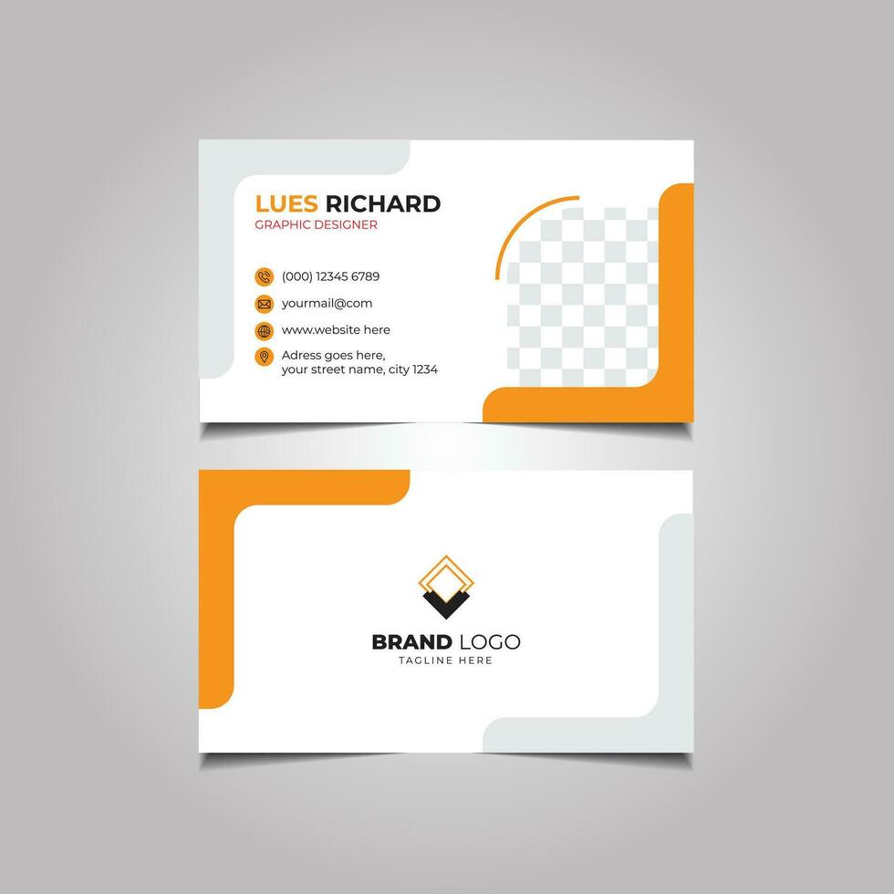 Business Card Design template vector