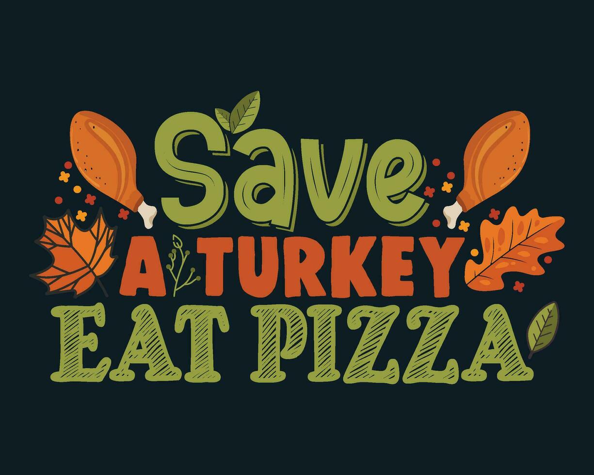 Premium free Thanksgiving t-shirt vector