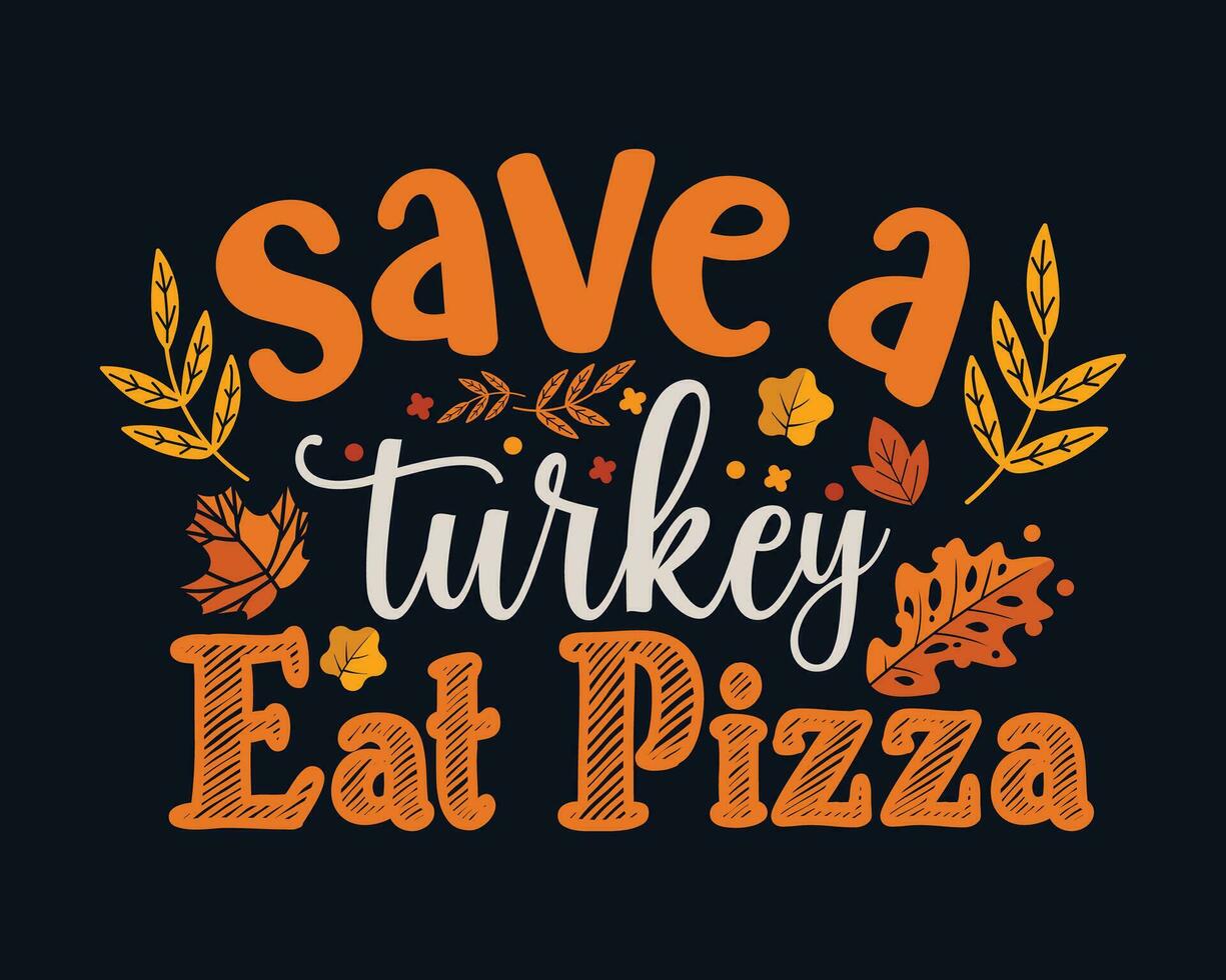 Thanksgiving T-Shirt Ideas for the Whole Crew vector