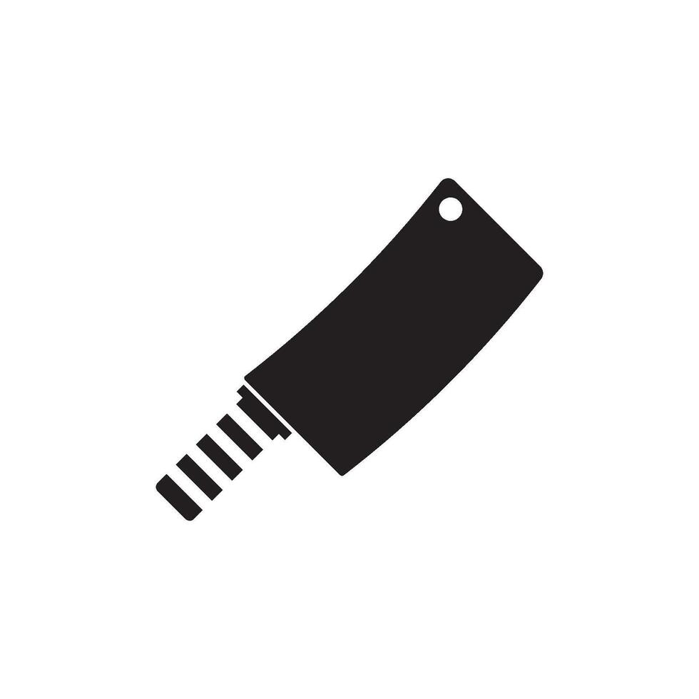 knife icon vector