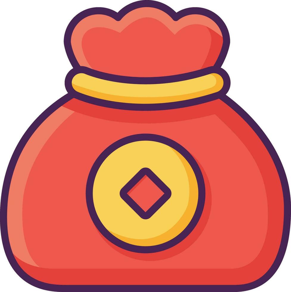 purse icon design vector
