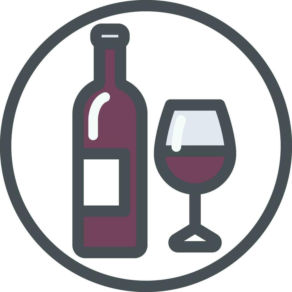 red wine icon design vector