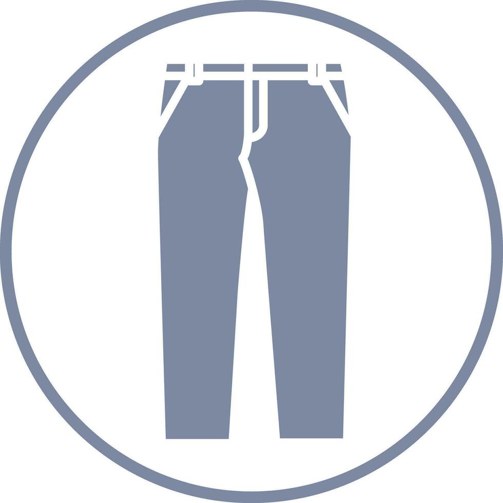 casual pantalones icono diseño vector