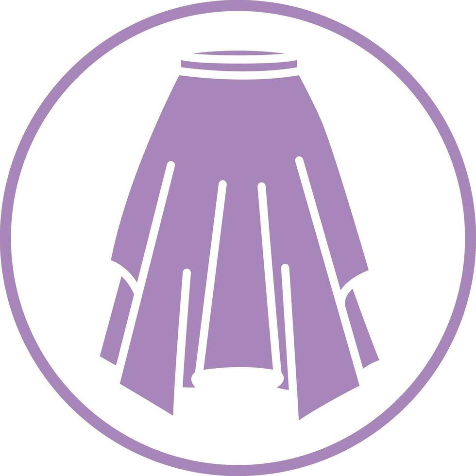 skirt icon design vector