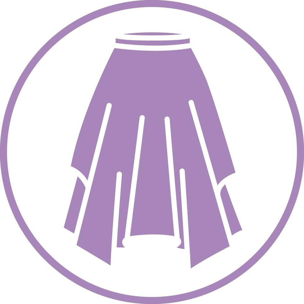 skirt icon design vector