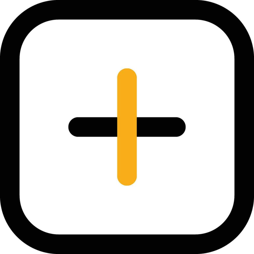 plus icon design vector