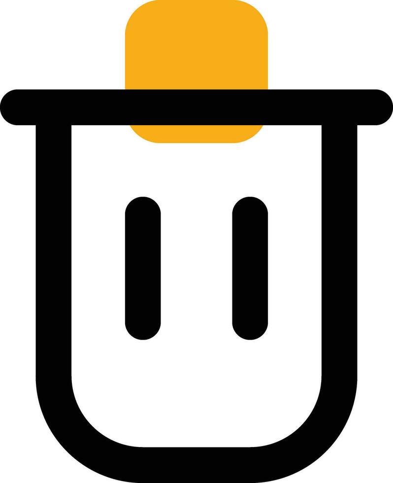 color trash icon design vector