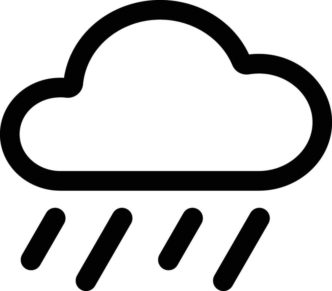 extraordinario tormenta de lluvia icono diseño vector