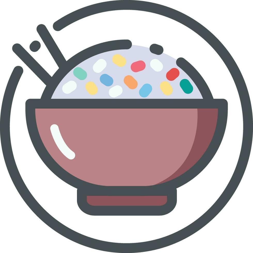 grapa comida icono diseño vector