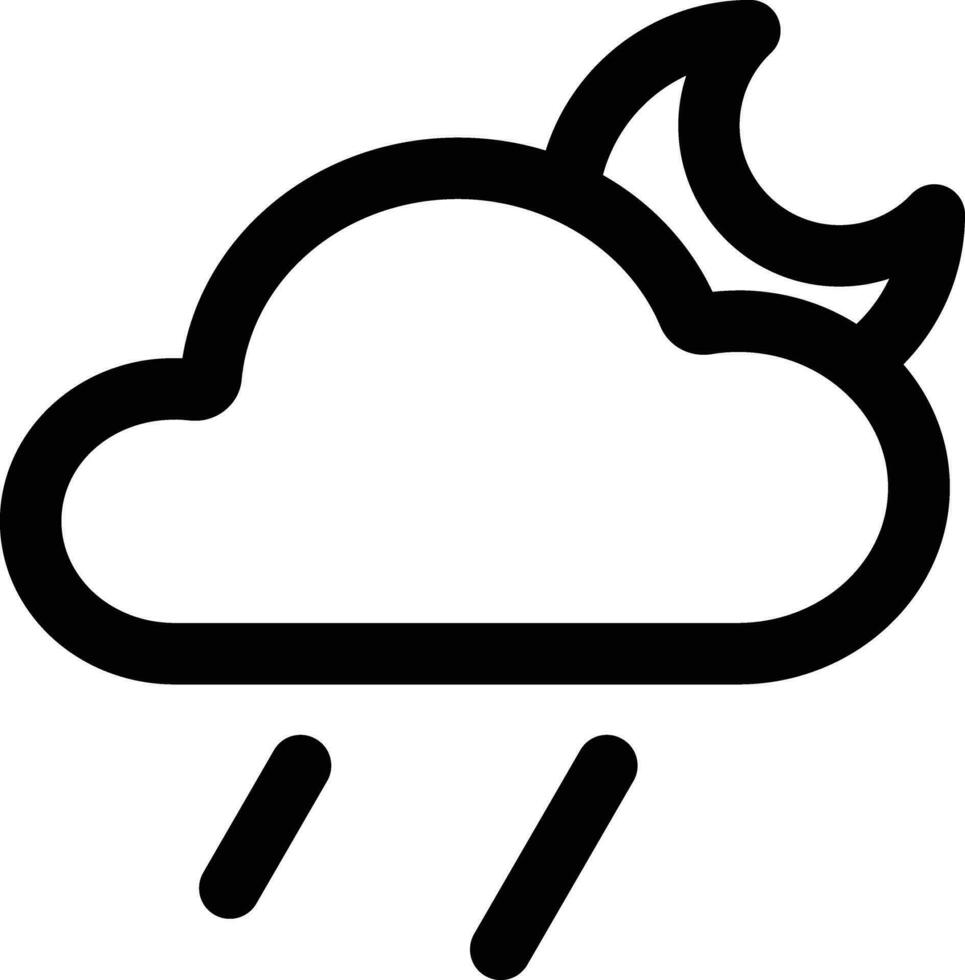 night shower icon design vector