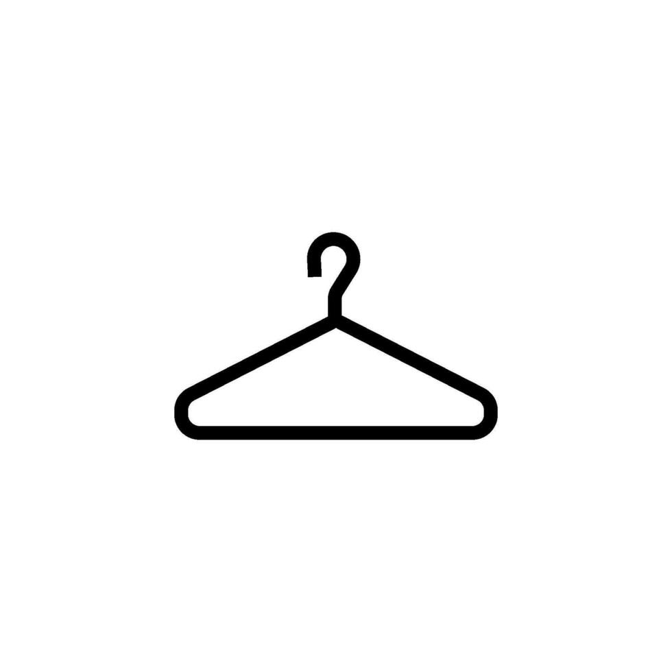 ropa percha icono diseño vector plantillas