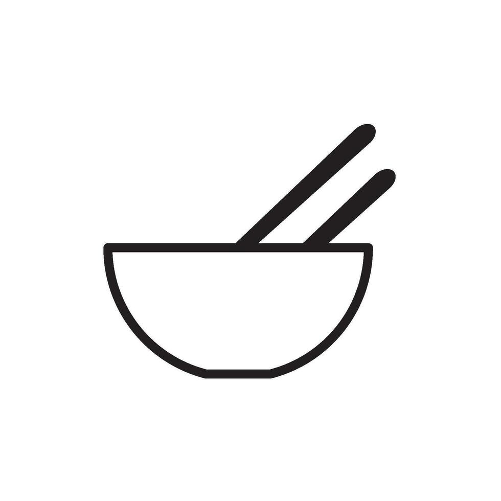 noodles icon design vector templates