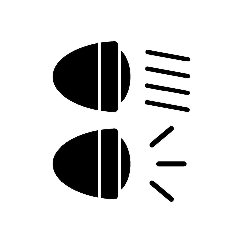 car light icon vector design templates