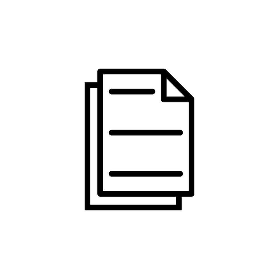 paper icon vector design templates