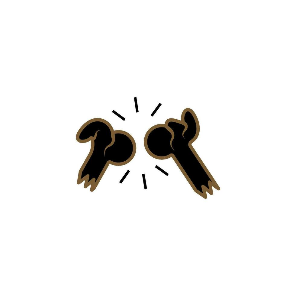 bone icon vector design templates