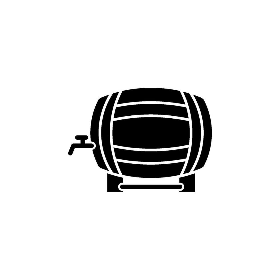 barrel beer icon vector design templates