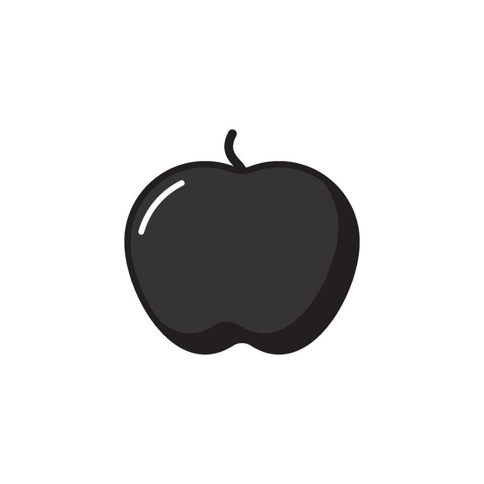 manzana Fruta icono diseño vector plantillas