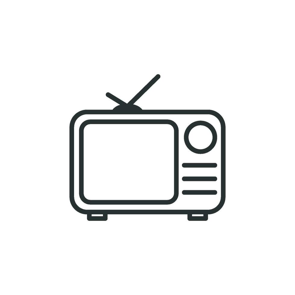 television icon design vector templates
