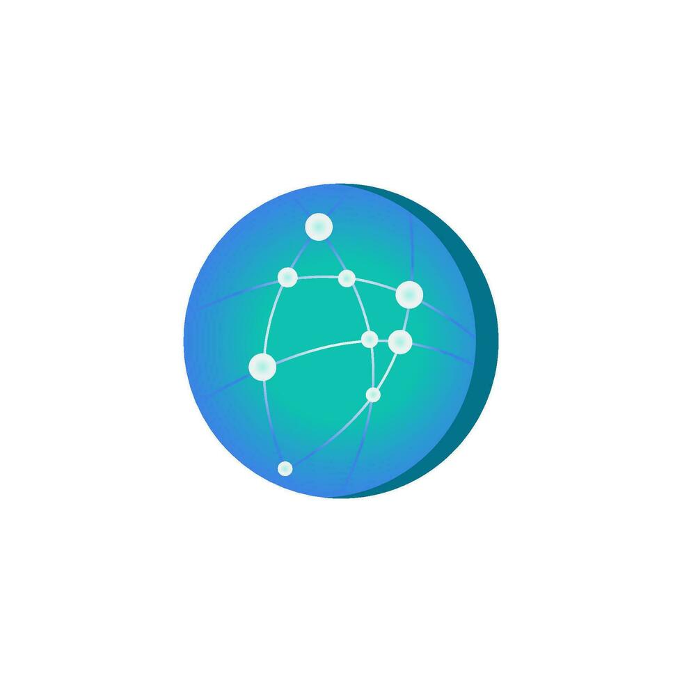 moon icon vector design template