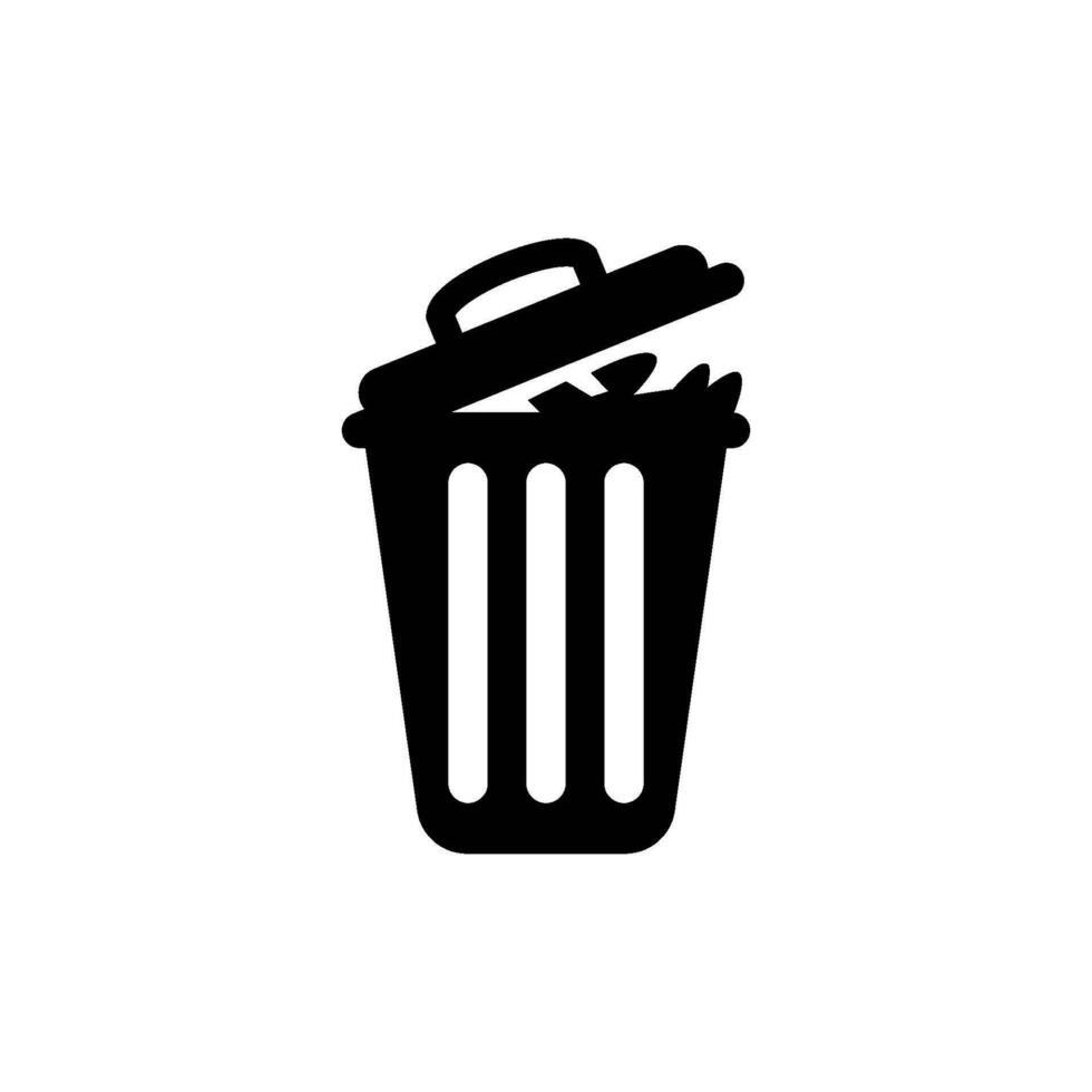 trash icon vector design templates