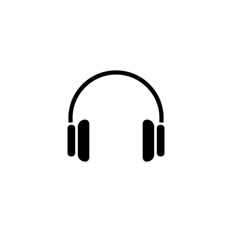 headset icon design vector templates