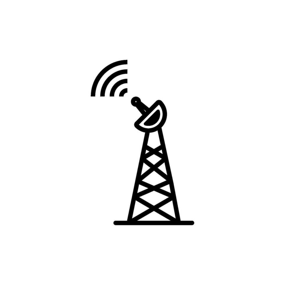 antenna tower icon vector design templates