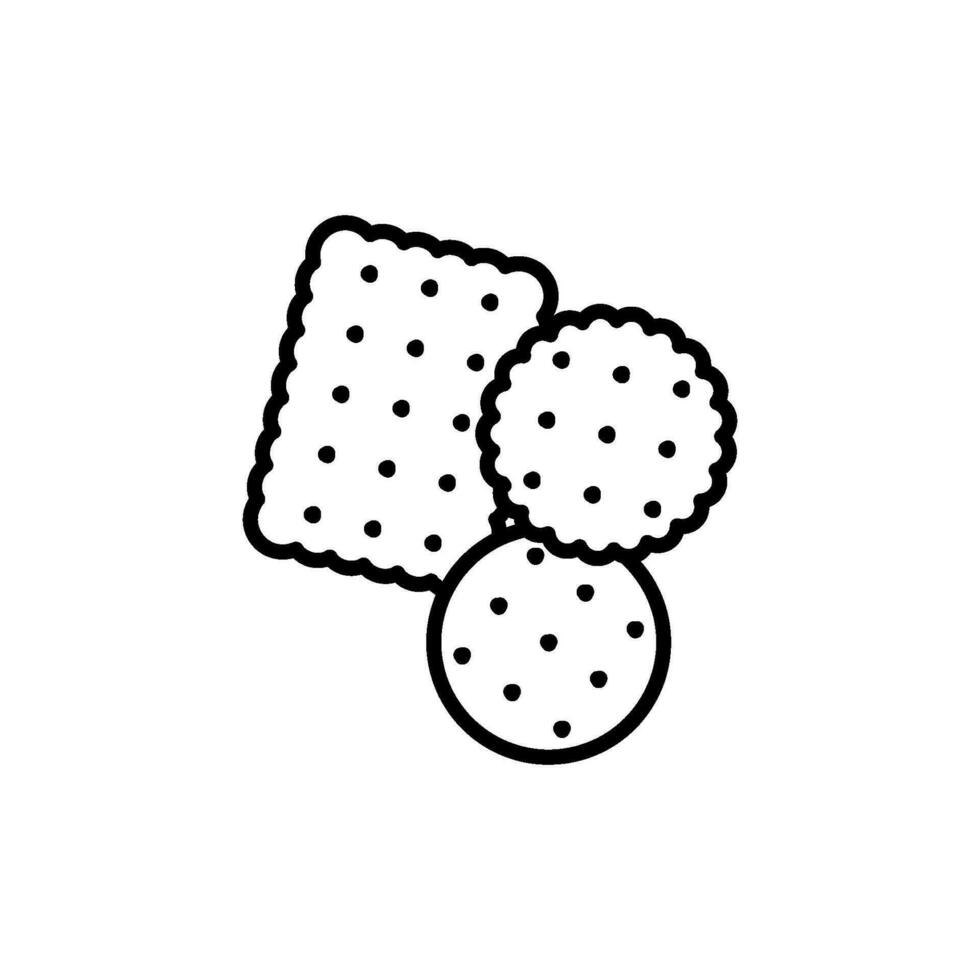 biscuit icon vector design templates