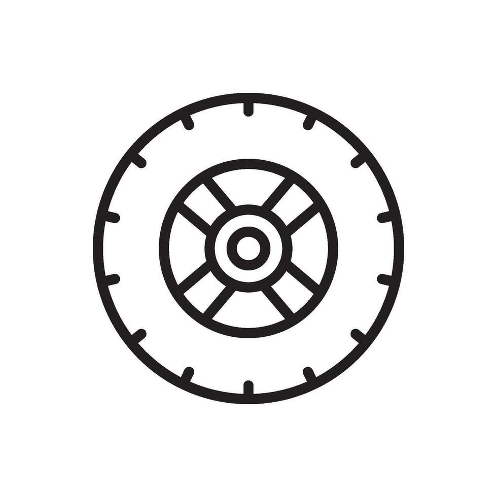 neumático icono vector diseño plantillas