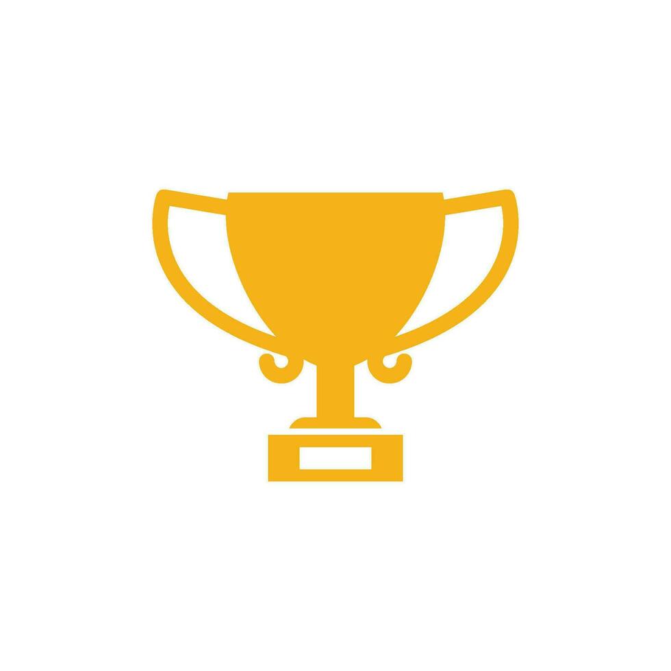 trophy icon design vector templates