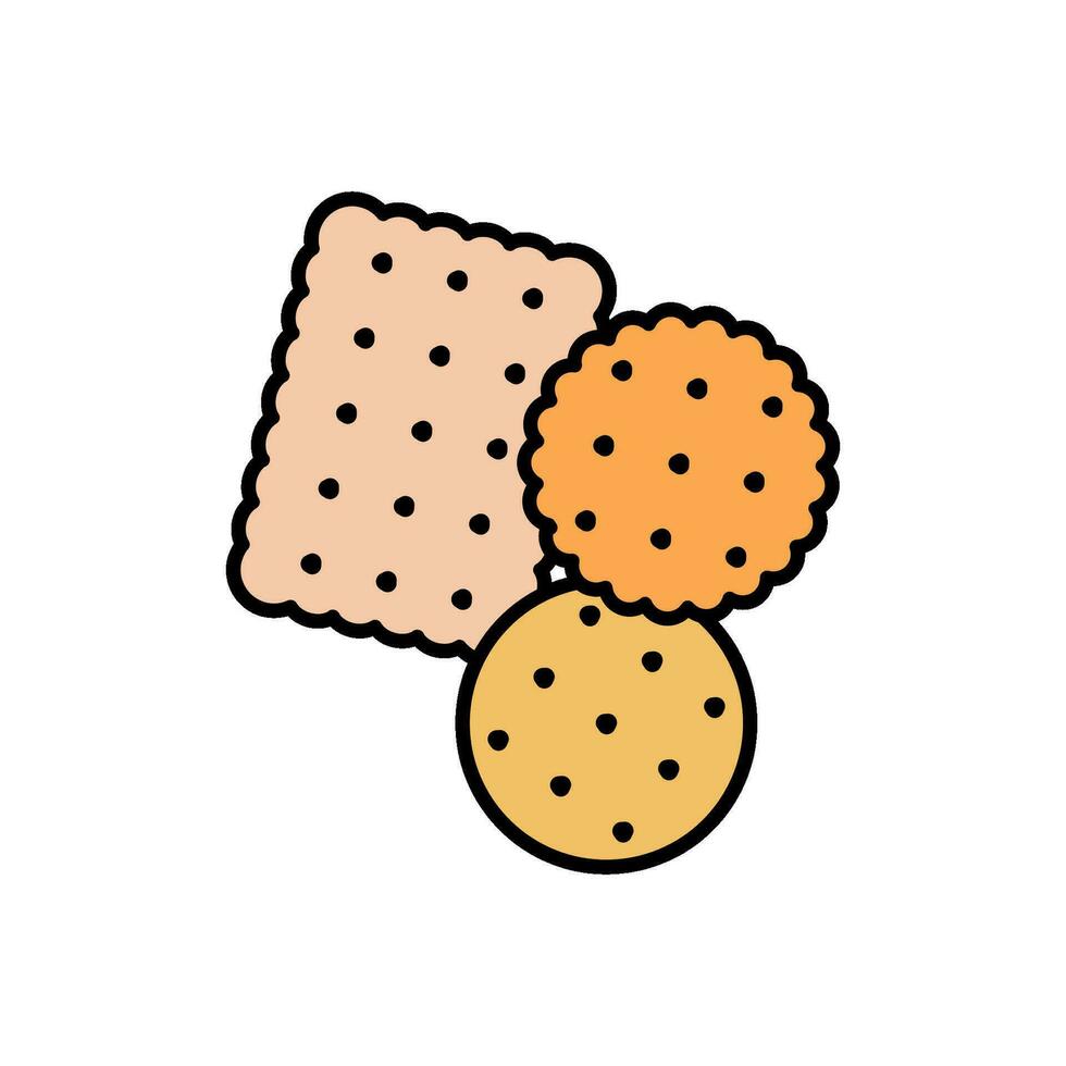 biscuit icon vector design templates