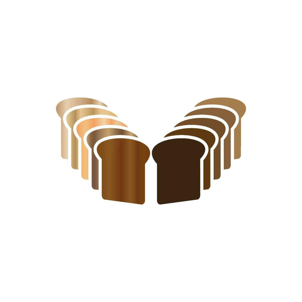 bread icon design vector templates