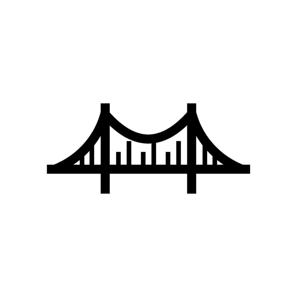bridge icon vector design templates