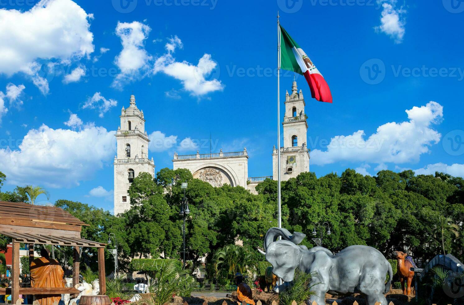 Mexico, Cathedral of Merida, oldest cathedral in Latin America photo